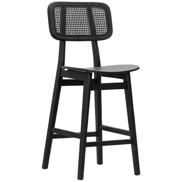 Banco Fear Bejuco natural y Madera Kitchen Stool o Bar stool