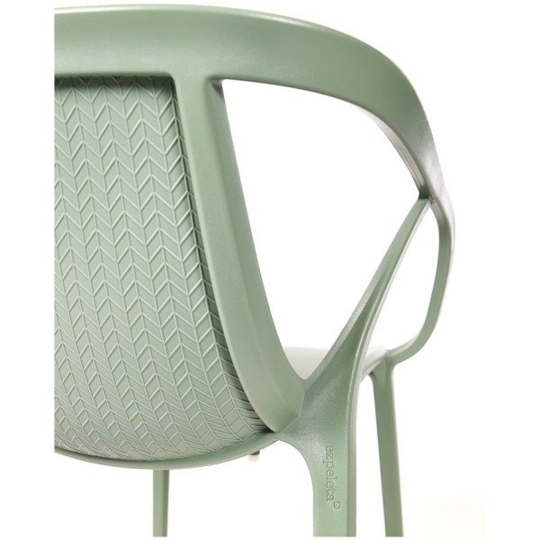 Silla Hop Ezpeleta - Plastico Exterior apilable Uv - Imagen 5