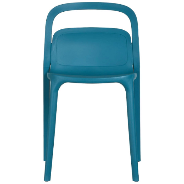 Silla Exterior Asti Var Turquesa o crema polipropileno UV - Imagen 2