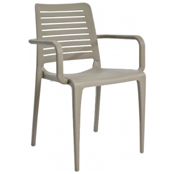 Silla Park Ezpeleta - Plastico Exterior apilable Uv - Imagen 8