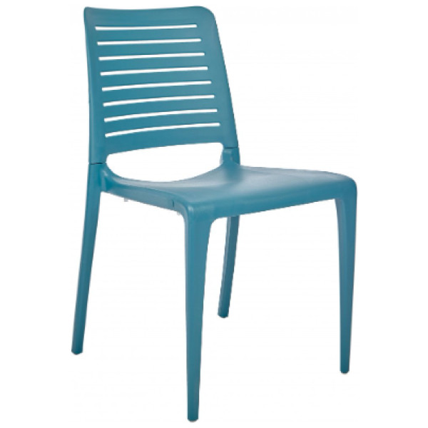 Silla Park Ezpeleta  Sin Brazo – Plastico Exterior Apilable Uv - Imagen 2