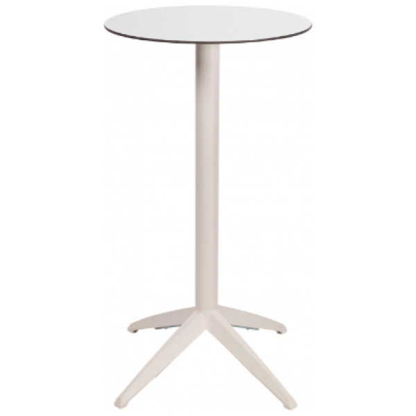 Mesa Exterior Quatro High Fix Ezpeleta- Redonda 60cm - Imagen 2