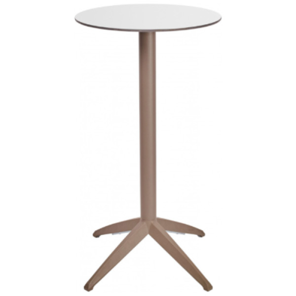 Mesa Exterior Quatro High Fix Ezpeleta- Redonda 60cm