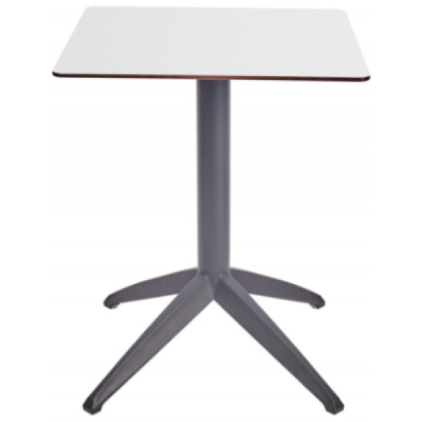 Mesa Exterior Quatro Fold Ezpeleta-Tablero Werzalit 60×60 - Imagen 2
