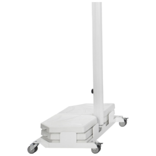 Parasol FLEXO-Ezpeleta 3×3 Giro De 360 Estructura Blanca - Imagen 8