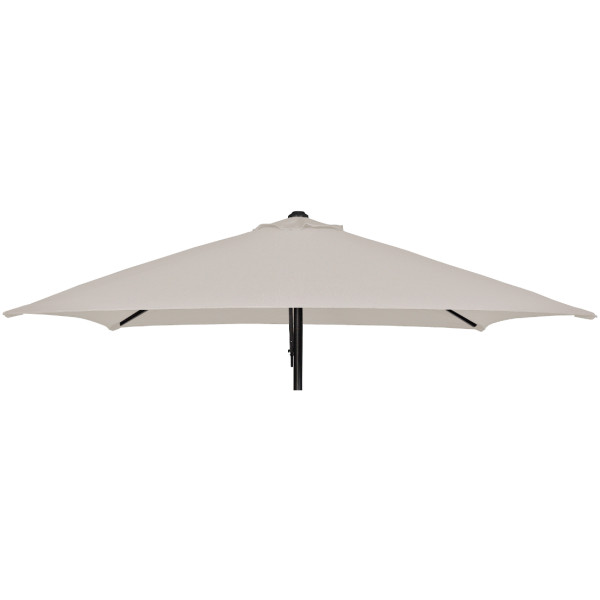 Parasol Eolo 2.5x2.5m Ezpeleta-Estructura de Aluminio color Gris Antracita y Toldo Olefin Color Arena - Imagen 2