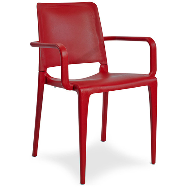 Silla Hall Ezpeleta - Plastico Exterior apilable Uv - Imagen 2