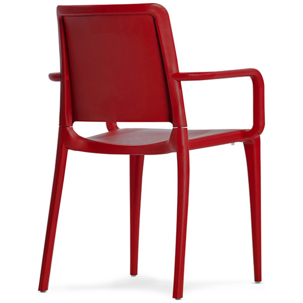 Silla Hall Ezpeleta - Plastico Exterior apilable Uv - Imagen 4