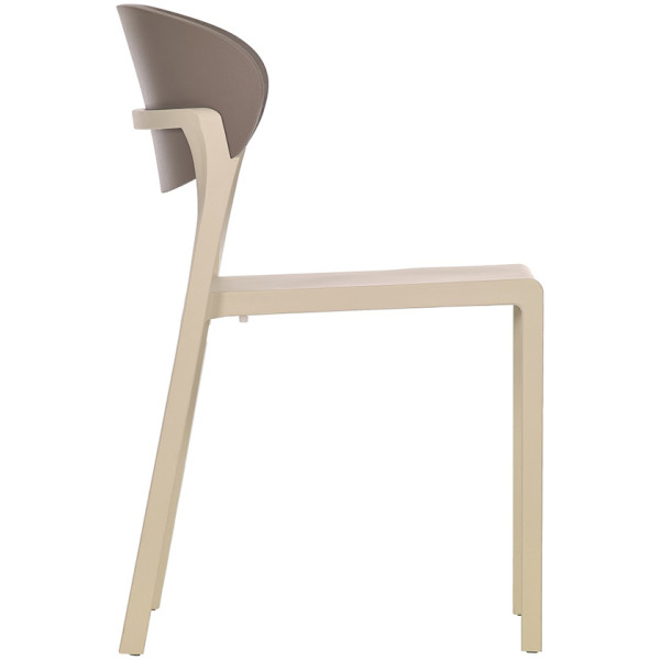 Silla Bake Ezpeleta Polipropileno UV Apilable - Imagen 2