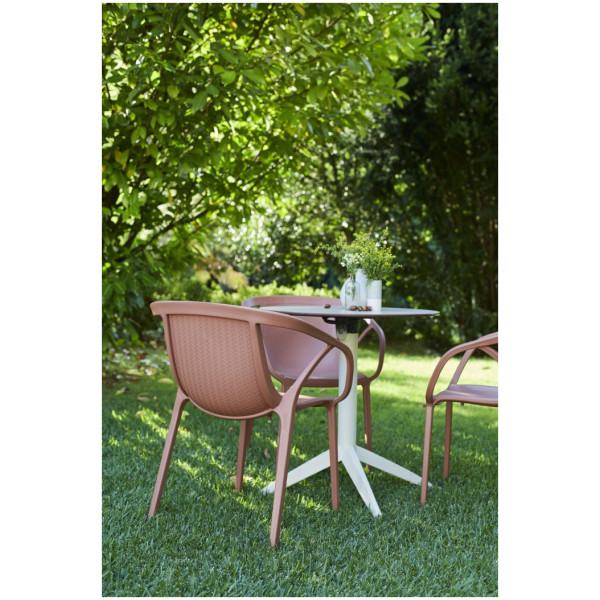 Silla Hop Ezpeleta - Plastico Exterior apilable Uv - Imagen 3
