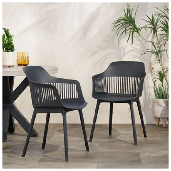 Silla Wind PP exterior proteccion uv patio terraza - Imagen 6