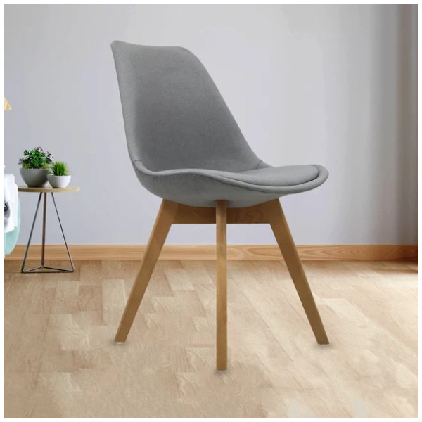 Silla Frankfurt Eames Tapizada Acojinada - Imagen 18