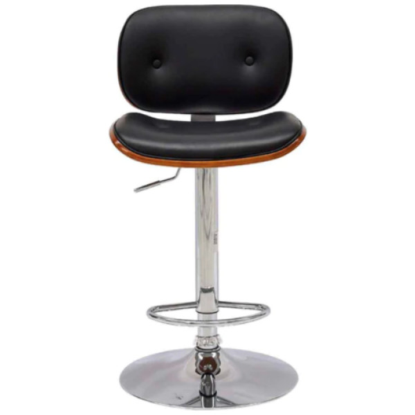 Banco Tennessee Chapa Madera Nogal & Piel Pu - Imagen 4