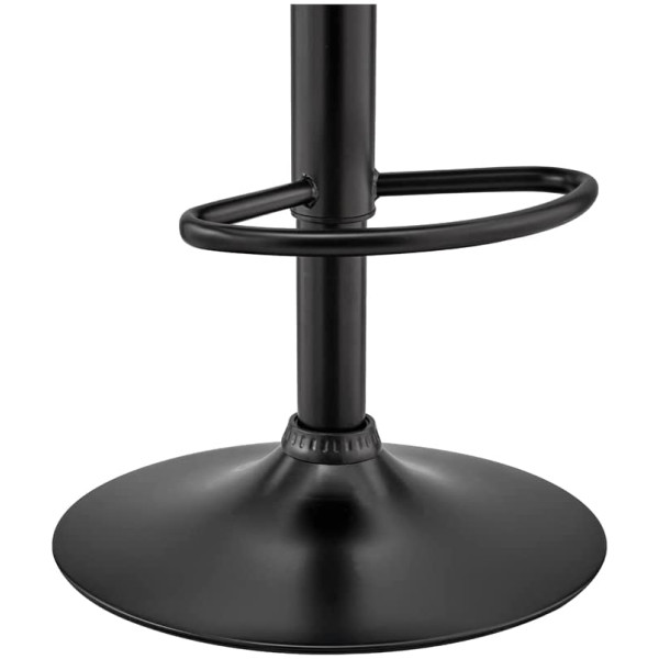 Banco Arw Madera Piel Texturizada Base Negra - Imagen 7