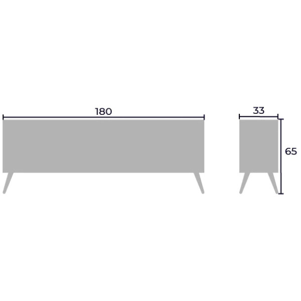 Mesa Para Tv Reno 1.80 - Imagen 6