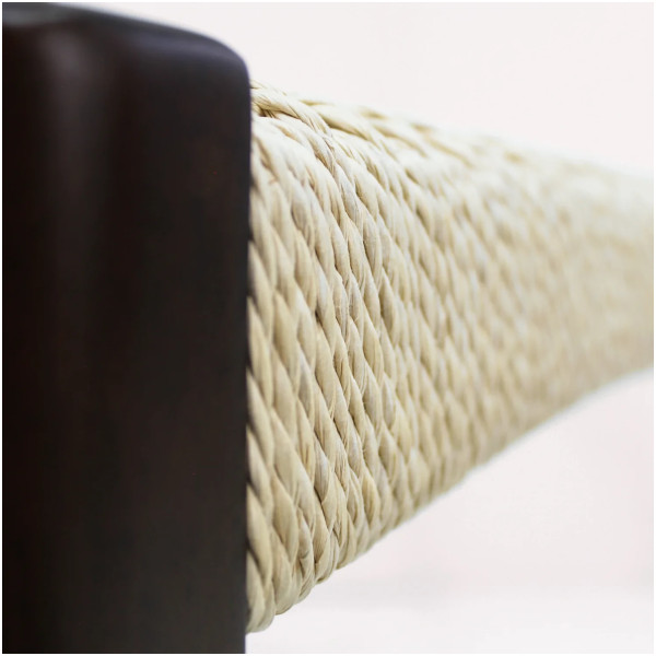 Silla Monaco Asiento Tejido Estilo Elbow - Imagen 12