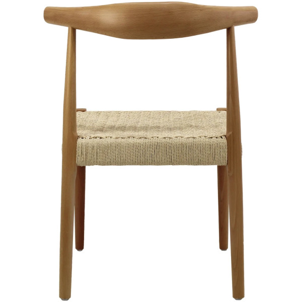 Silla Monaco Asiento Tejido Estilo Elbow - Imagen 11