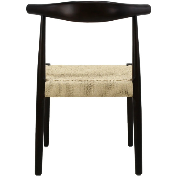 Silla Monaco Asiento Tejido Estilo Elbow - Imagen 10