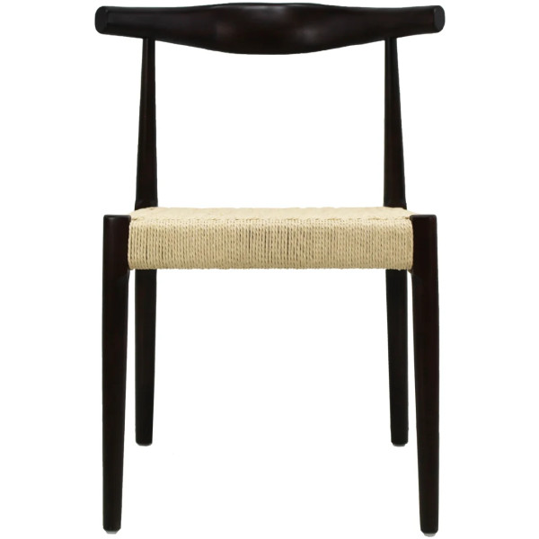 Silla Monaco Asiento Tejido Estilo Elbow - Imagen 8