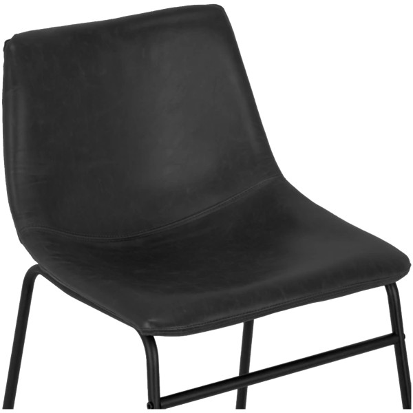 Banco Stz Piel Negro - Imagen 7