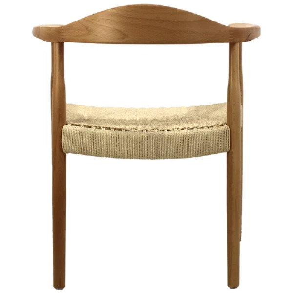 Silla Monaco Brazo Asiento Tejido Natural - Imagen 4