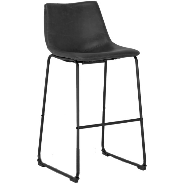 Banco Stz Piel Negro - Imagen 6