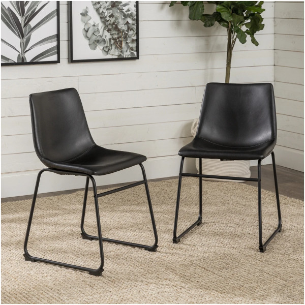 Silla Stz Piel Negro - Imagen 5