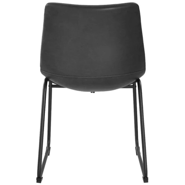 Silla Stz Piel Negro - Imagen 4