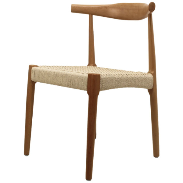 Silla Wegner Sin brazo Natural Tejida