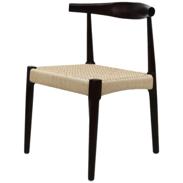 Silla Wegner Sin brazo Natural Tejida - Imagen 8