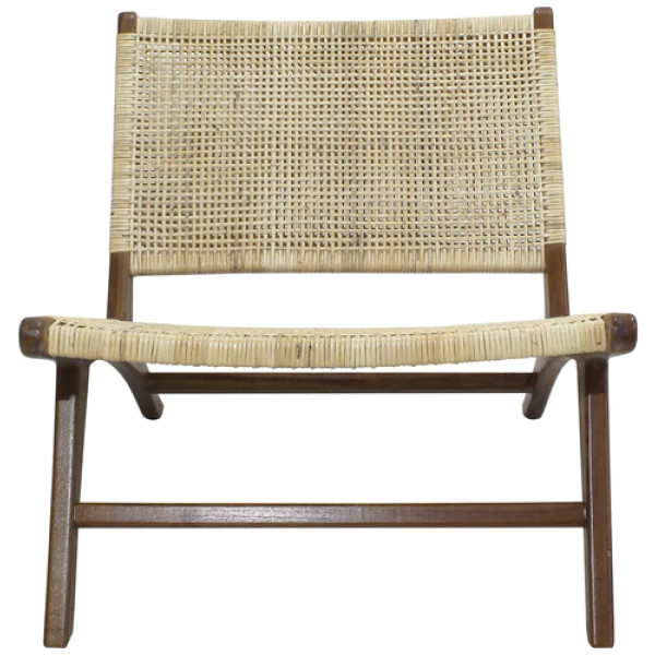 Sillón Ratan Chi-5 Rattan Natural Sillon Teca - Imagen 2