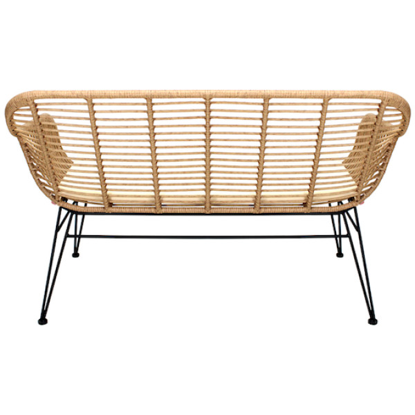 Loveseat Exterior Rattan Toby Ratan - Imagen 5