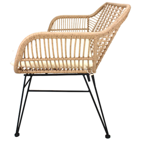 Loveseat Exterior Rattan Toby Ratan - Imagen 2