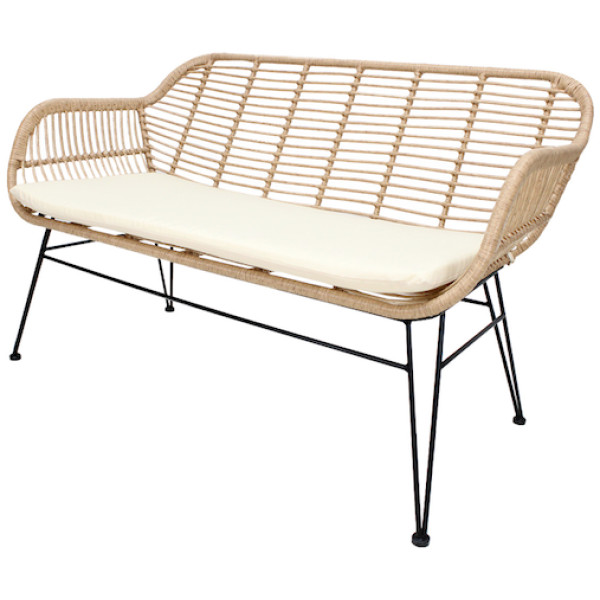 Loveseat Exterior Rattan Toby Ratan