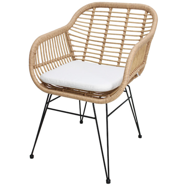 Silla Exterior Rattan Toba Ratan
