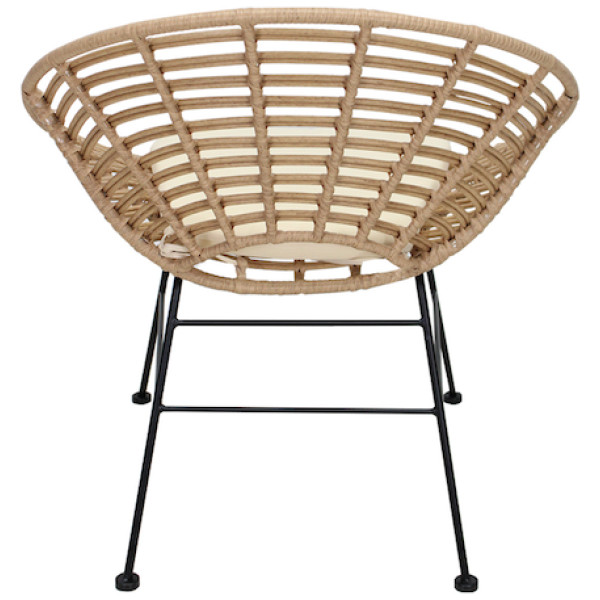 Silla Exterior Rattan Dominic Ratan - Imagen 4