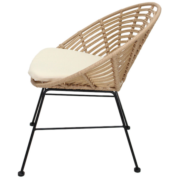 Silla Exterior Rattan Dominic Ratan - Imagen 6