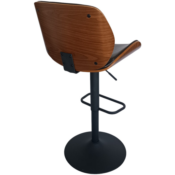 Banco Eva-B2 Madera Piel Texturizada Base Negra - Imagen 5