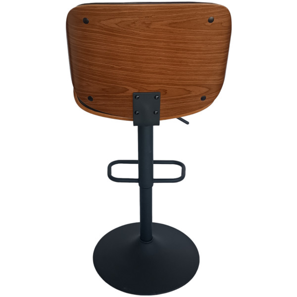 Banco Eva-B2 Madera Piel Texturizada Base Negra - Imagen 6