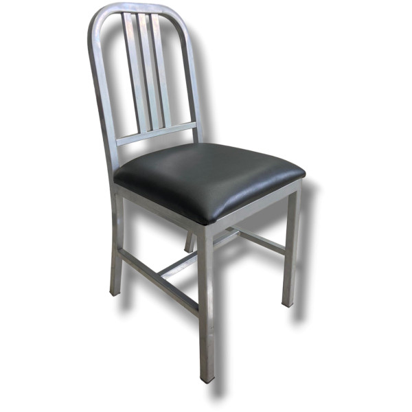 Silla Navy 111 Replica Metal Asiento Acojinado Color A Gusto