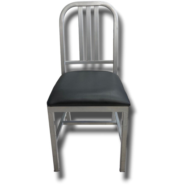 Silla Navy 111 Replica Metal Asiento Acojinado Color A Gusto - Imagen 2