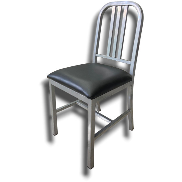 Silla Navy 111 Replica Metal Asiento Acojinado Color A Gusto - Imagen 6