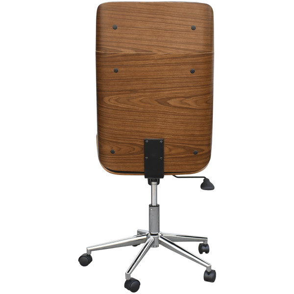 Silla Ejecutiva Tokio-N Chapa Nogal  & Piel PU - Imagen 6
