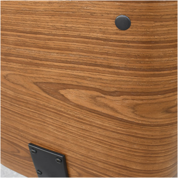 Silla Ejecutiva Tokio-N Chapa Nogal  & Piel PU - Imagen 9