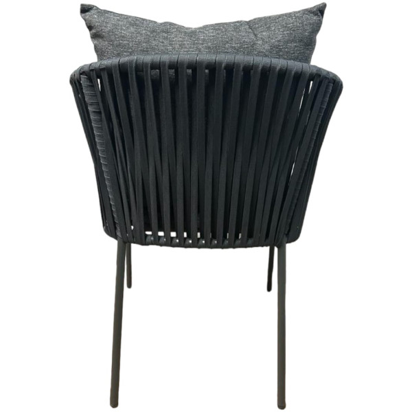 Silla Exterior Cancun  Nylon plano con 2 cojines Importado - Imagen 7