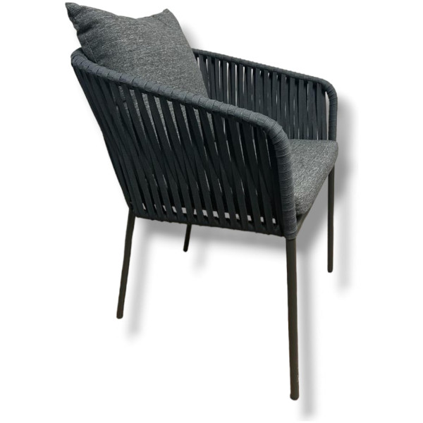 Silla Exterior Cancun  Nylon plano con 2 cojines Importado - Imagen 10
