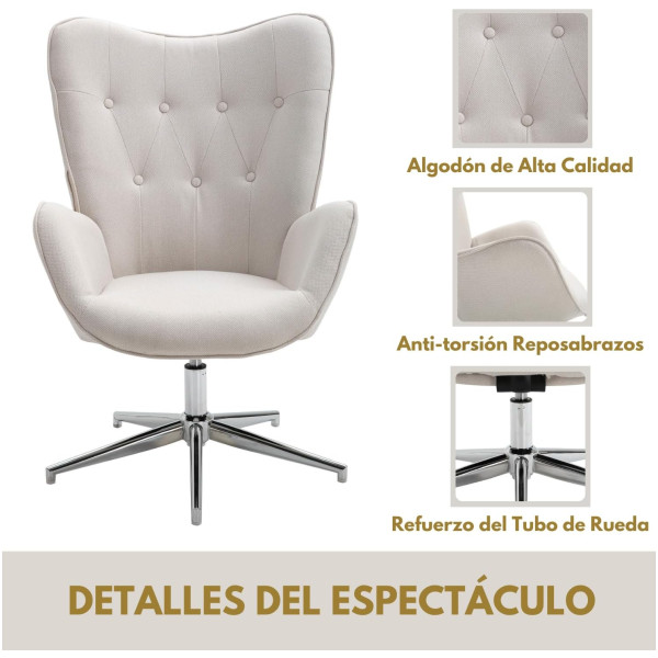 Silla Funkel Sillon Ocasional Pata Estrella Diseño Nodrico velvet terciopelo - Imagen 5