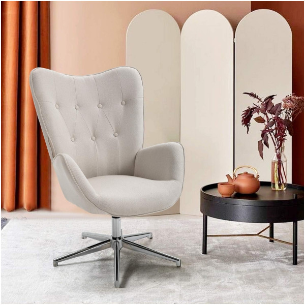 Silla Funkel Sillon Ocasional Pata Estrella Diseño Nodrico velvet terciopelo - Imagen 8