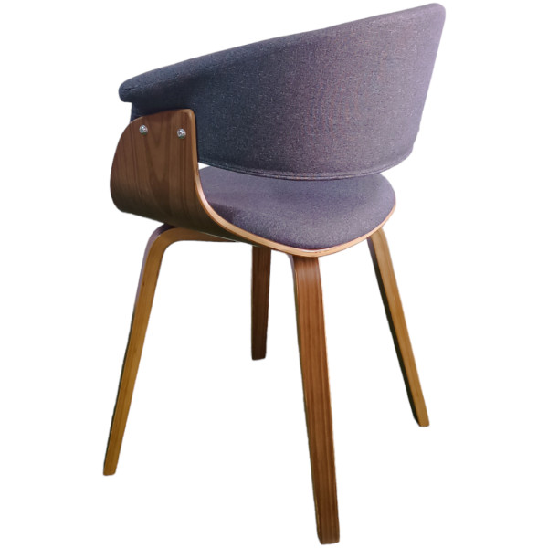 Silla mn1-t  Tela Gris Obscuro - Imagen 4