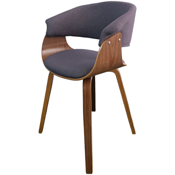 Silla mn1-t  Tela Gris Obscuro - Imagen 2